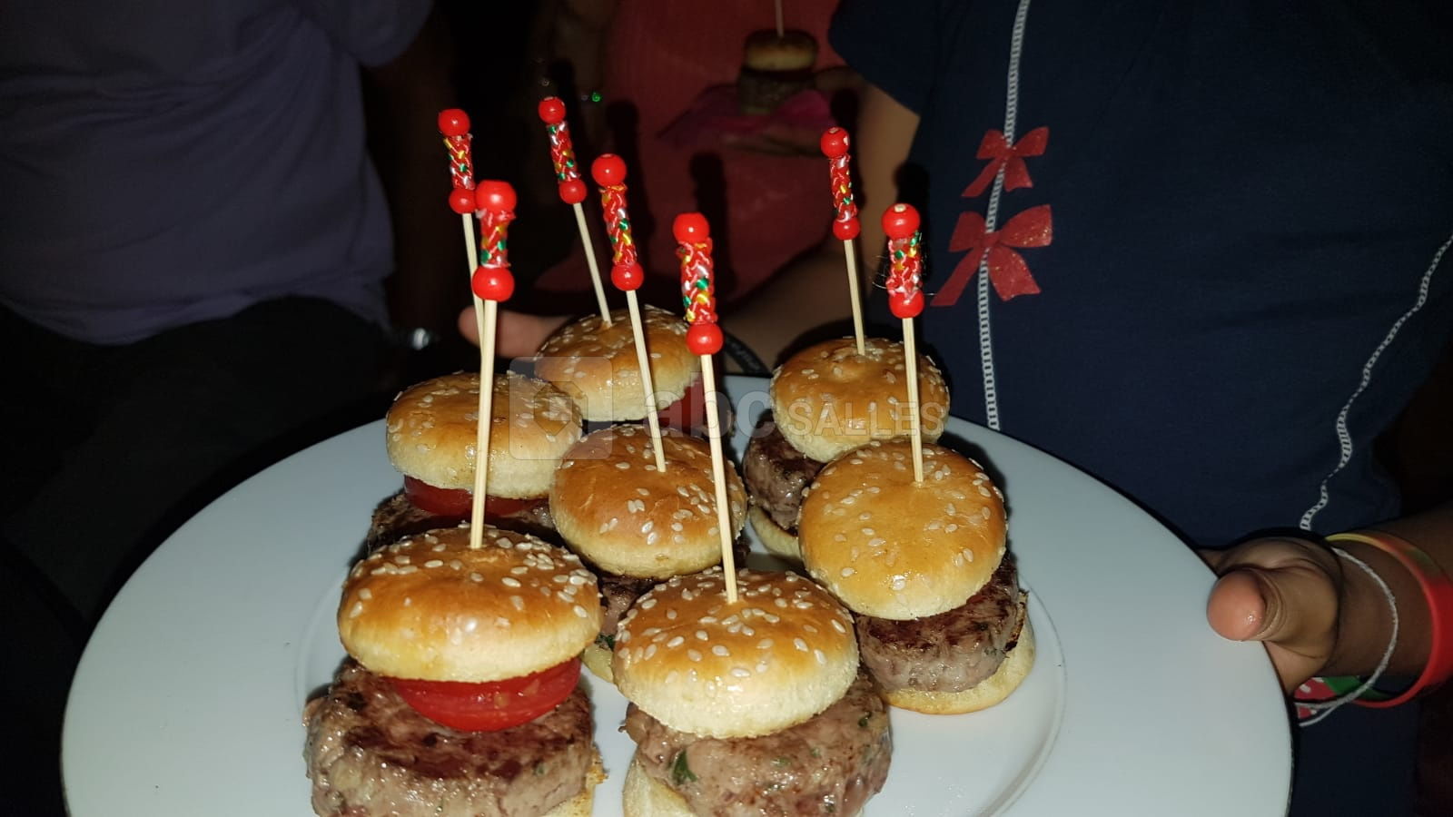 Mini burger de canard
