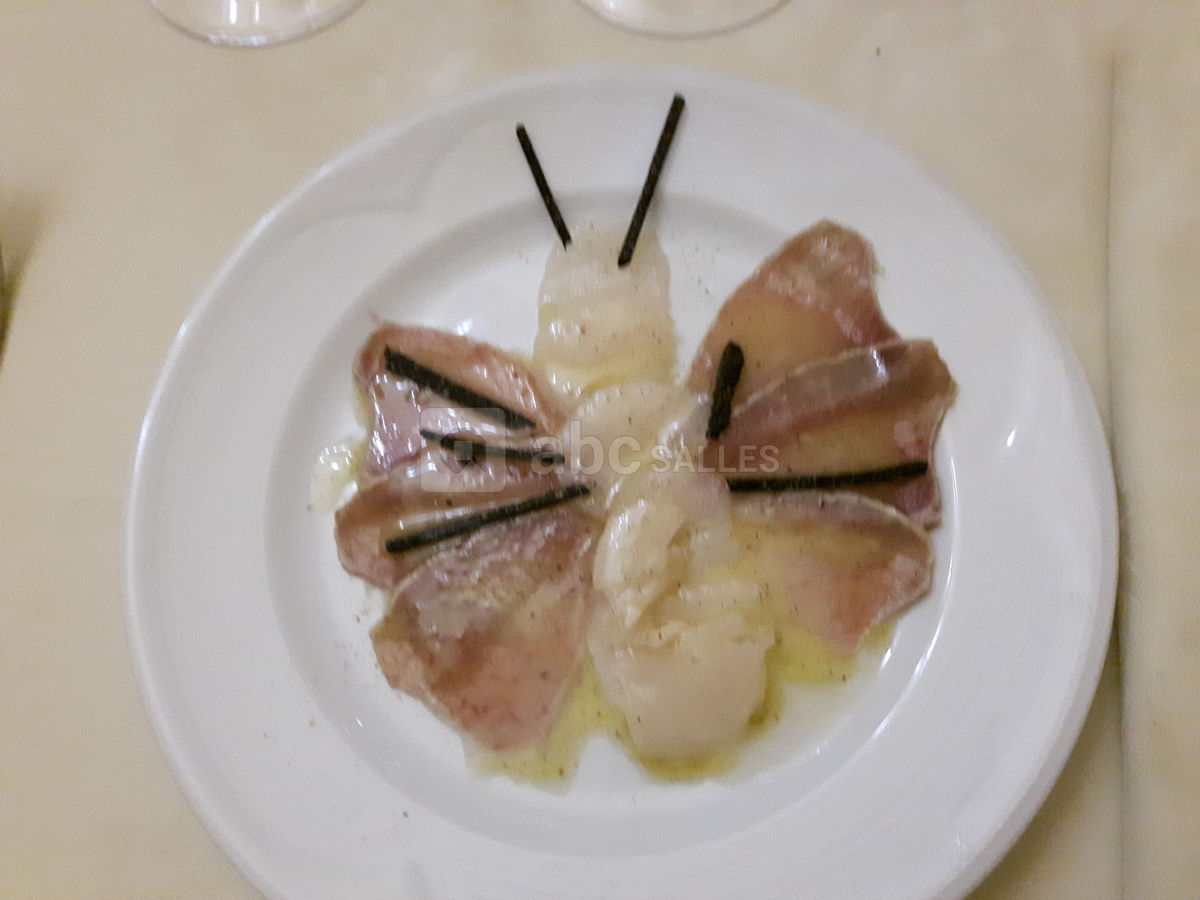 Carpaccio de Saint Jacques truffé