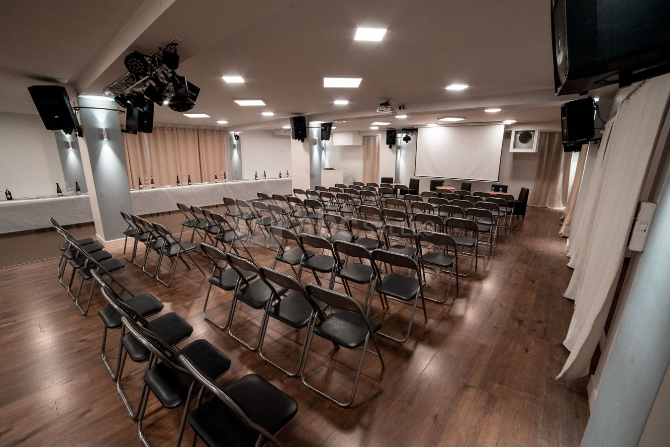 Configuration Conférence - Vue arrière