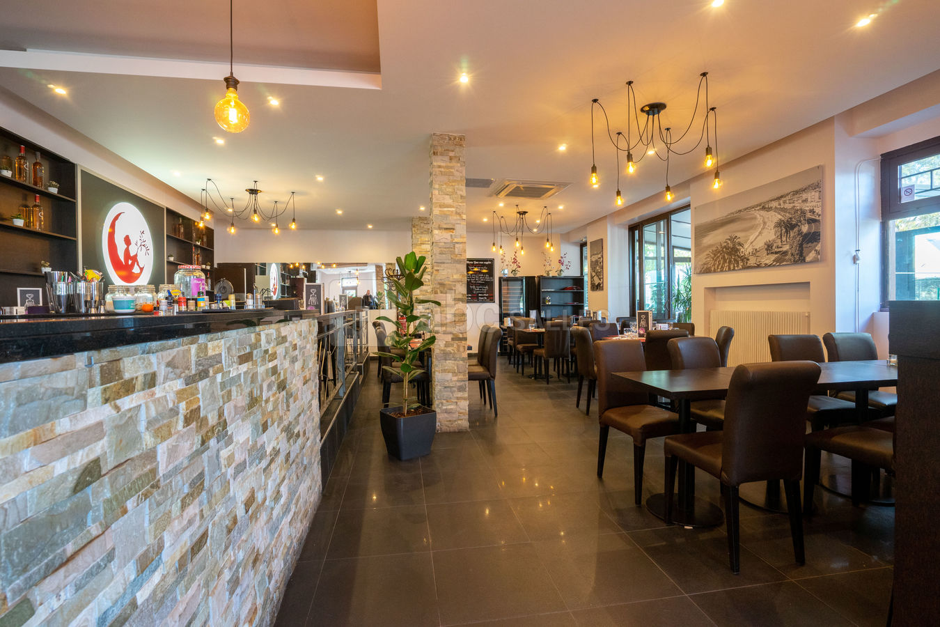 Vue du bar
