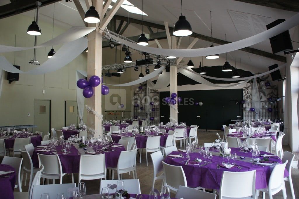 Salle de réception, La Grange Inspirée, Meurthe et Moselle