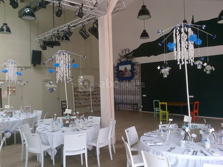 Salle de réception, La Grange Inspirée, Meurthe et Moselle