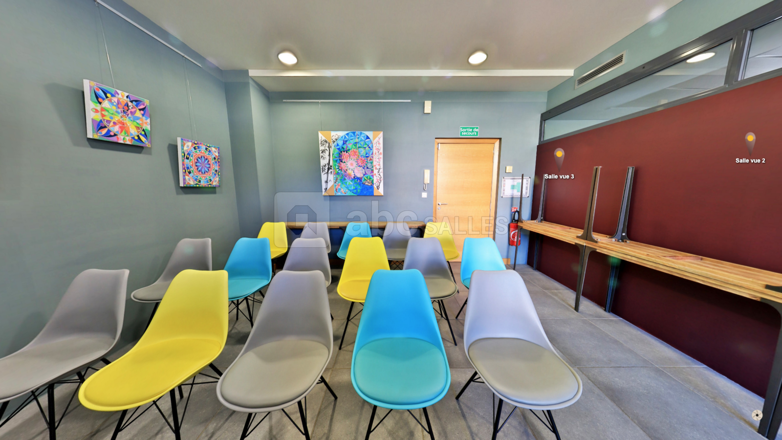 Disposition en Théâtre