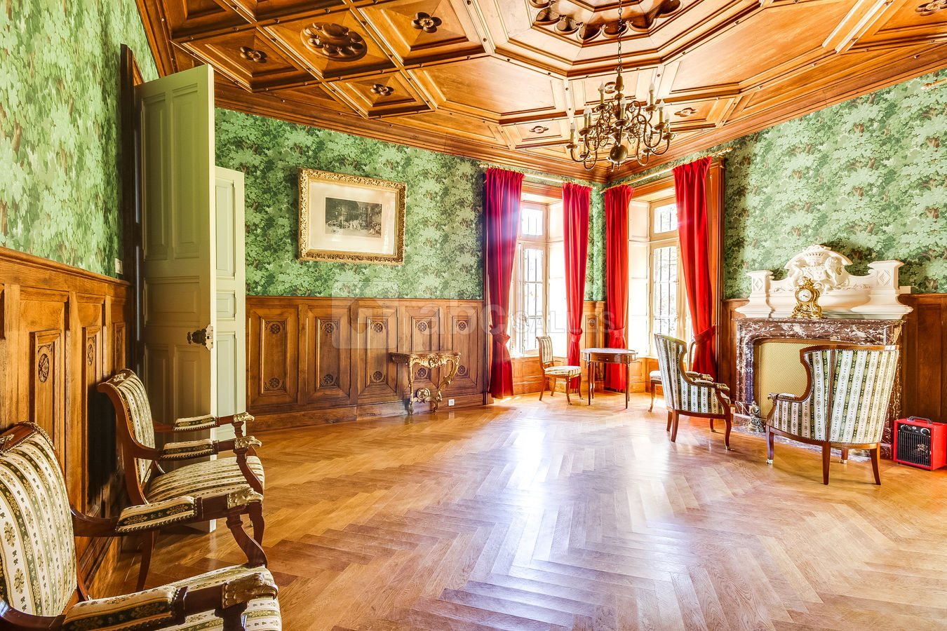 Vue d'intérieur du château