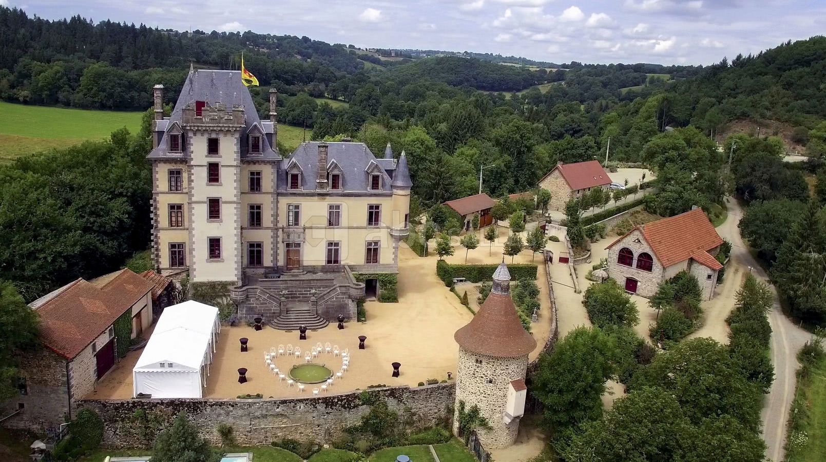 Vue aérienne