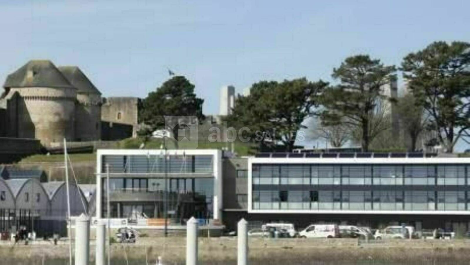 Marina du Château, Brest (29) - vue extérieure - bâtiment