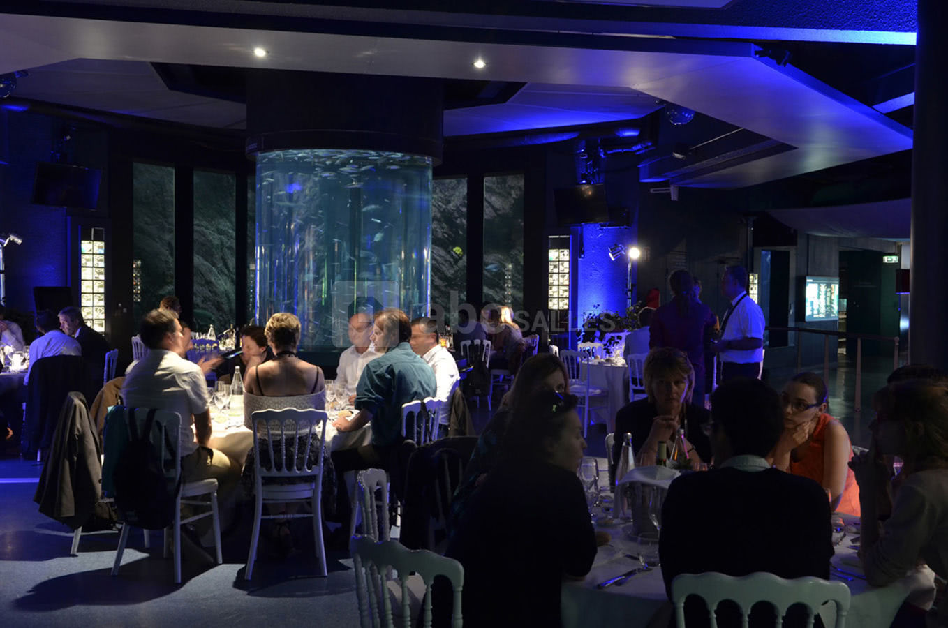 Océanopolis - Brest (29) - cocktail au milieu des aquariums (Pavillon Bretagne)
