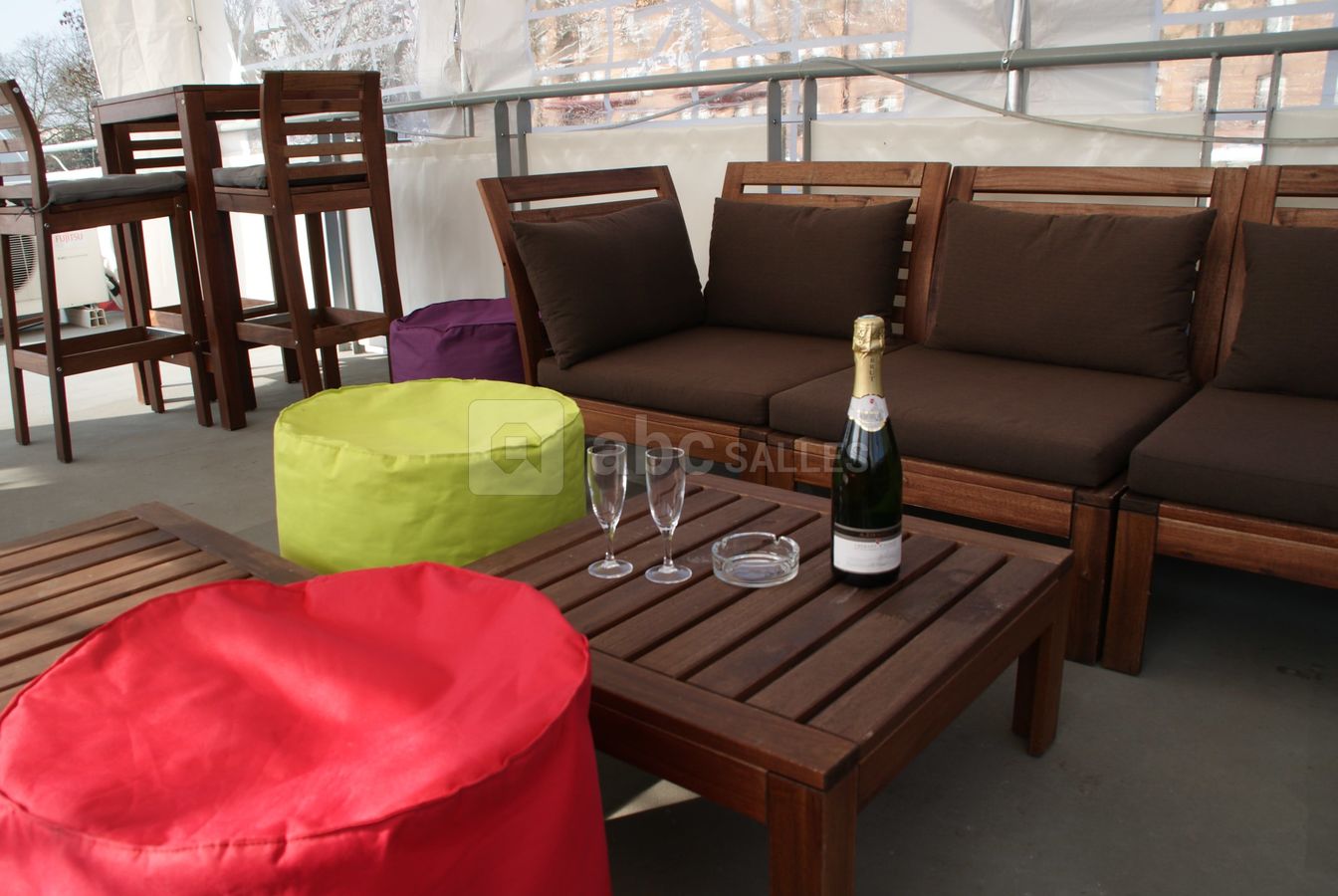 Terrasse Bateau fixe