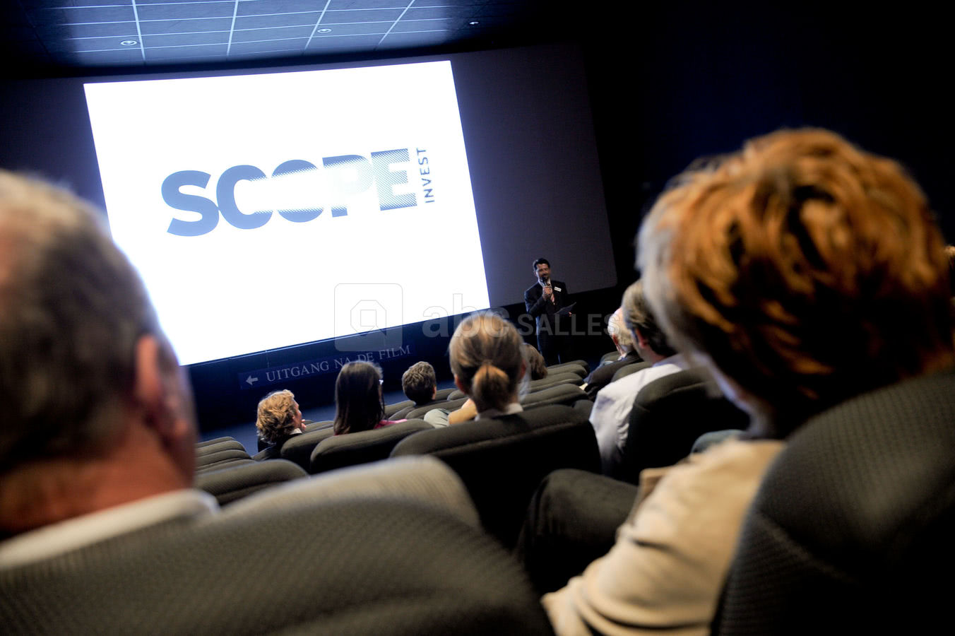 Séminaire en salle de cinéma
