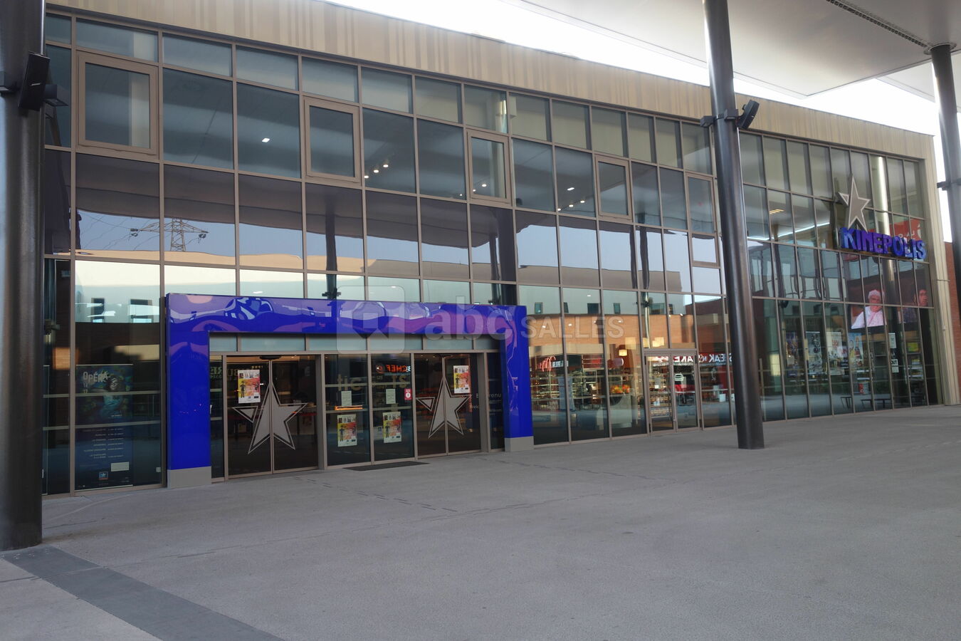 Parvis extérieur