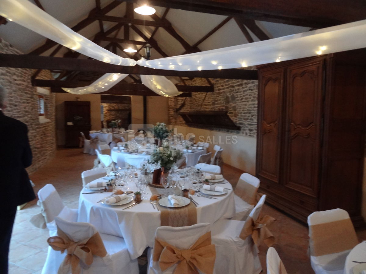 Salle de réception lors d'une fête