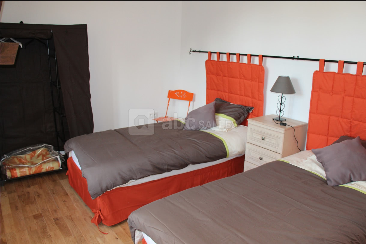 Chambre du gîte la Charetterie