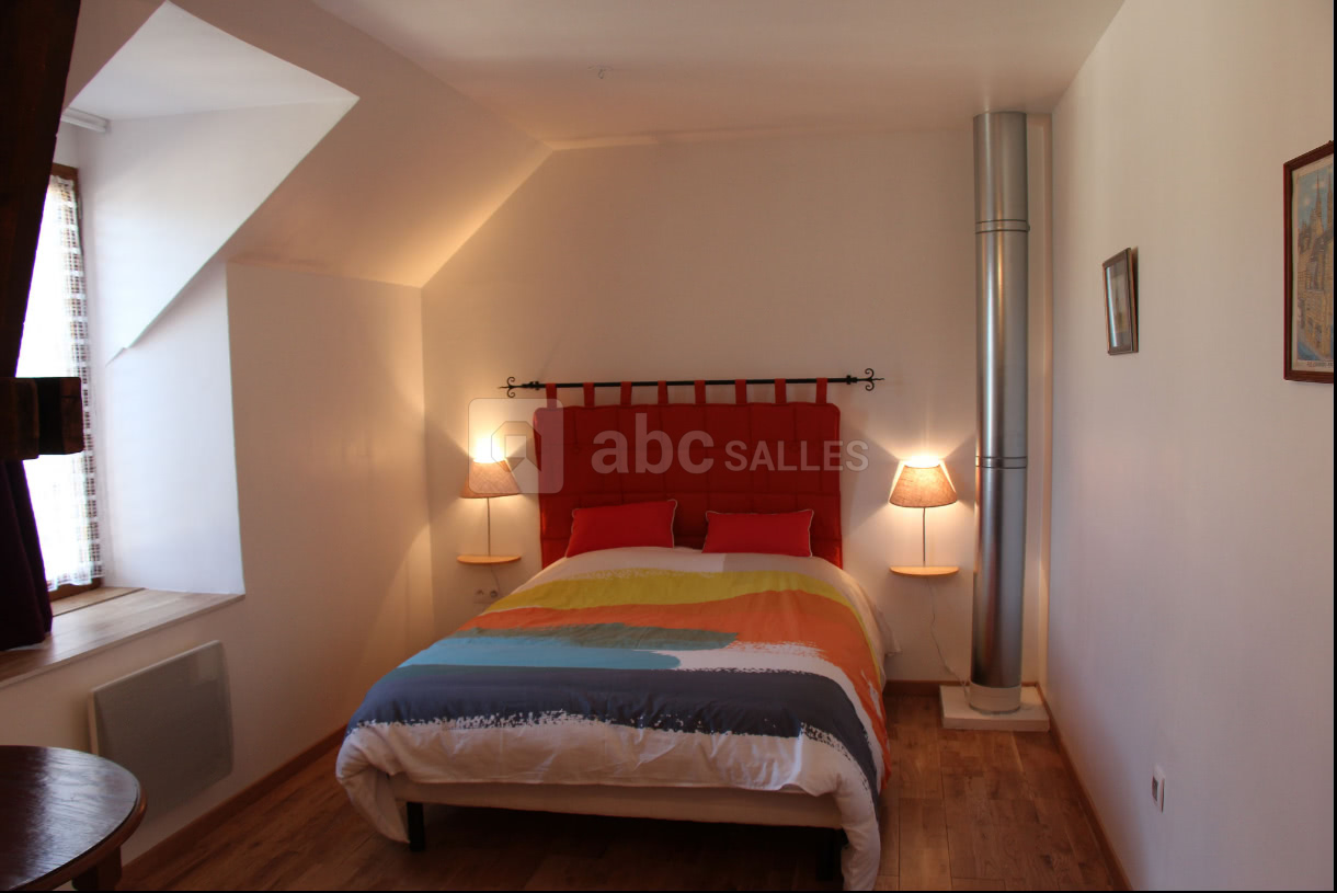 Chambre du gîte la Laiterie