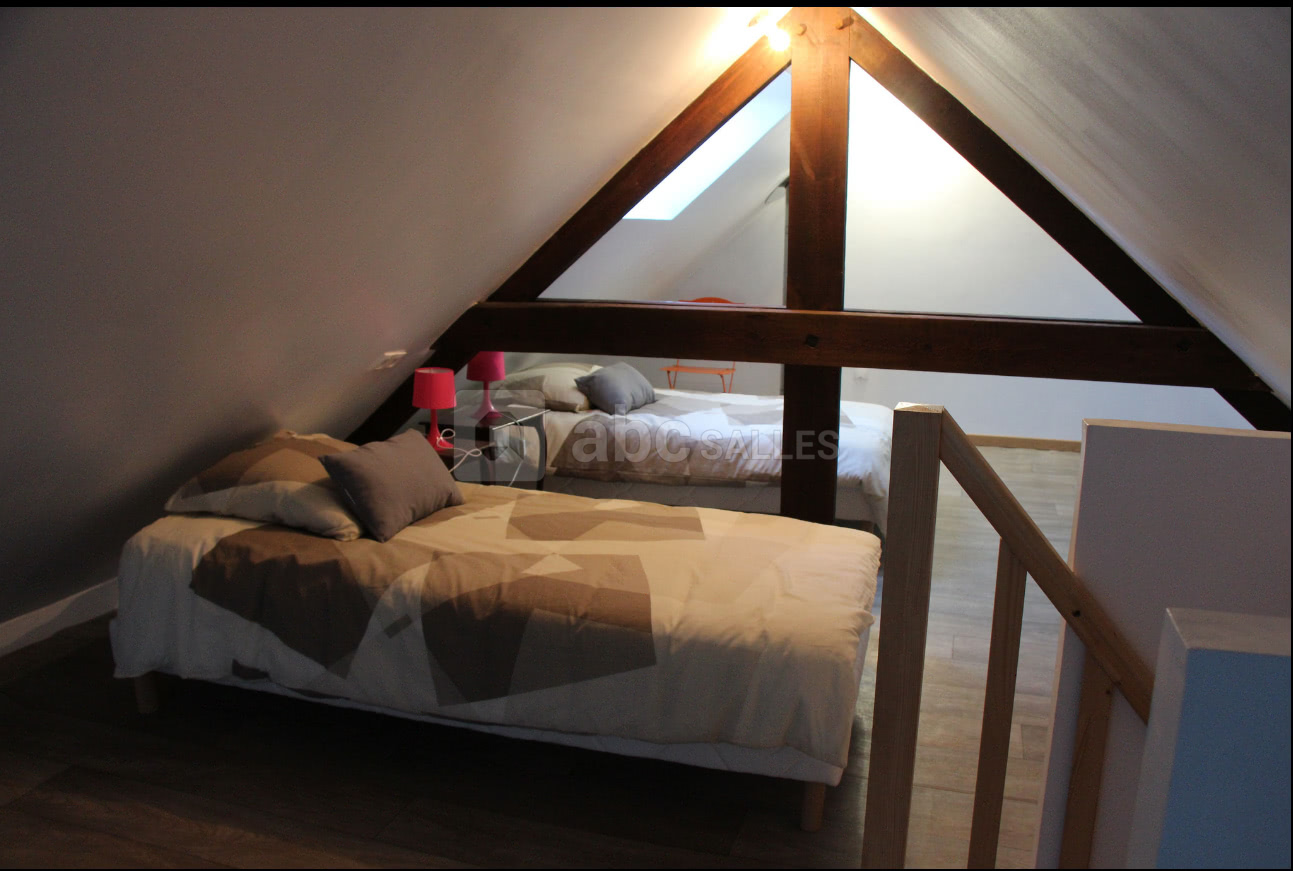 Chambre du gîte la Laiterie