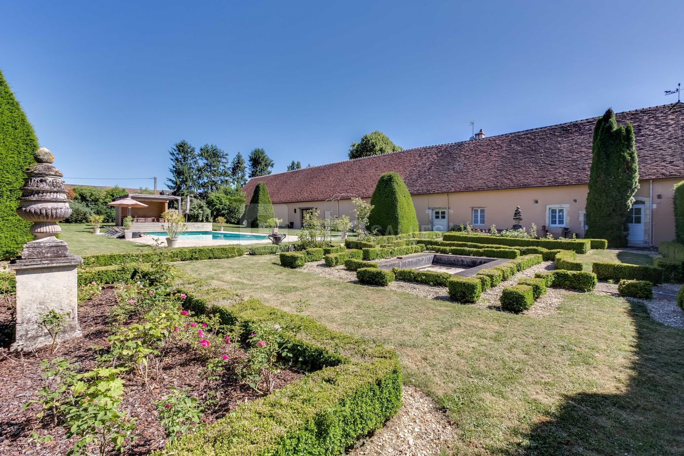 Jardin de reception