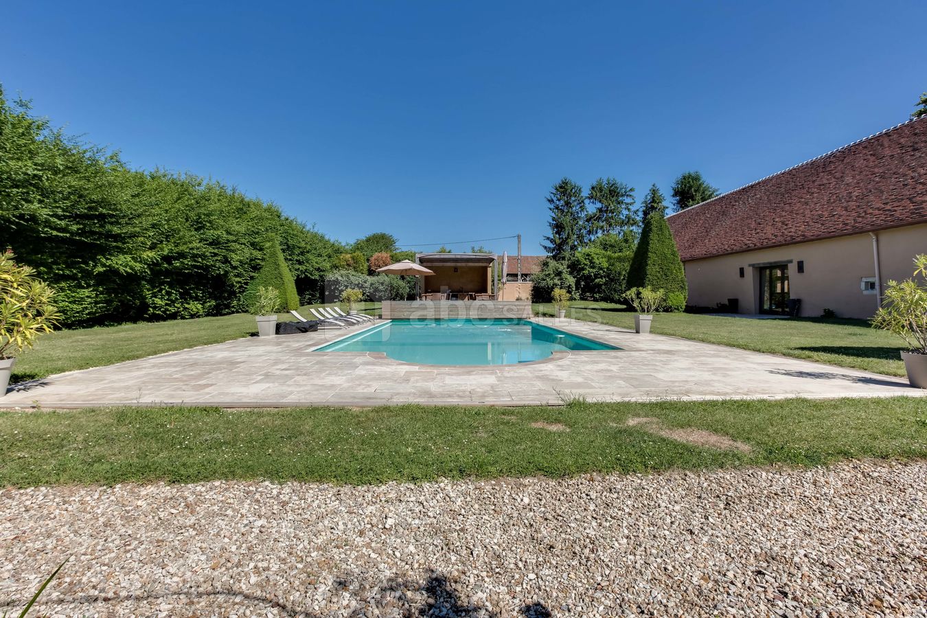 Jardin de reception