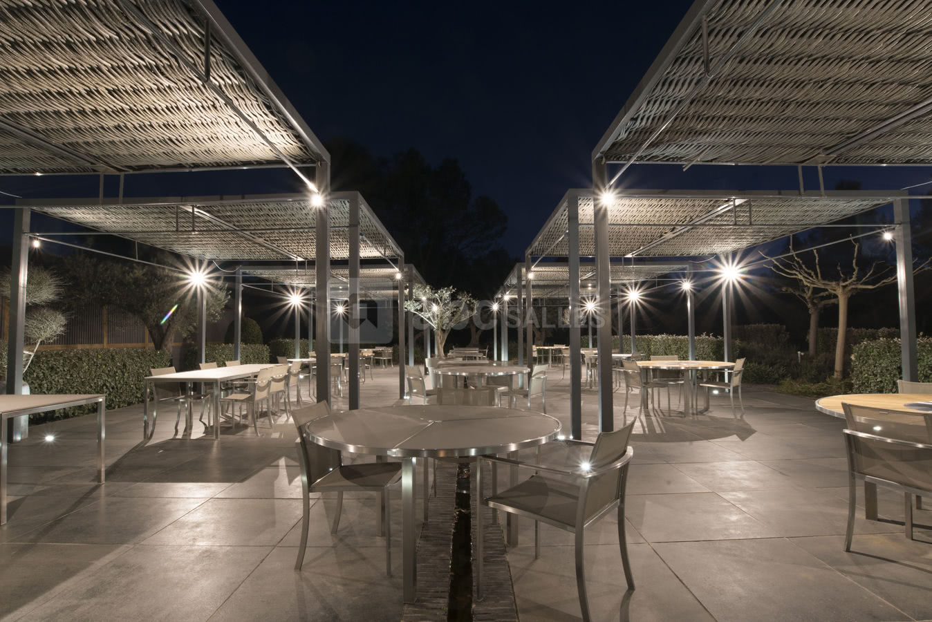 Terrasse Extérieur by night
