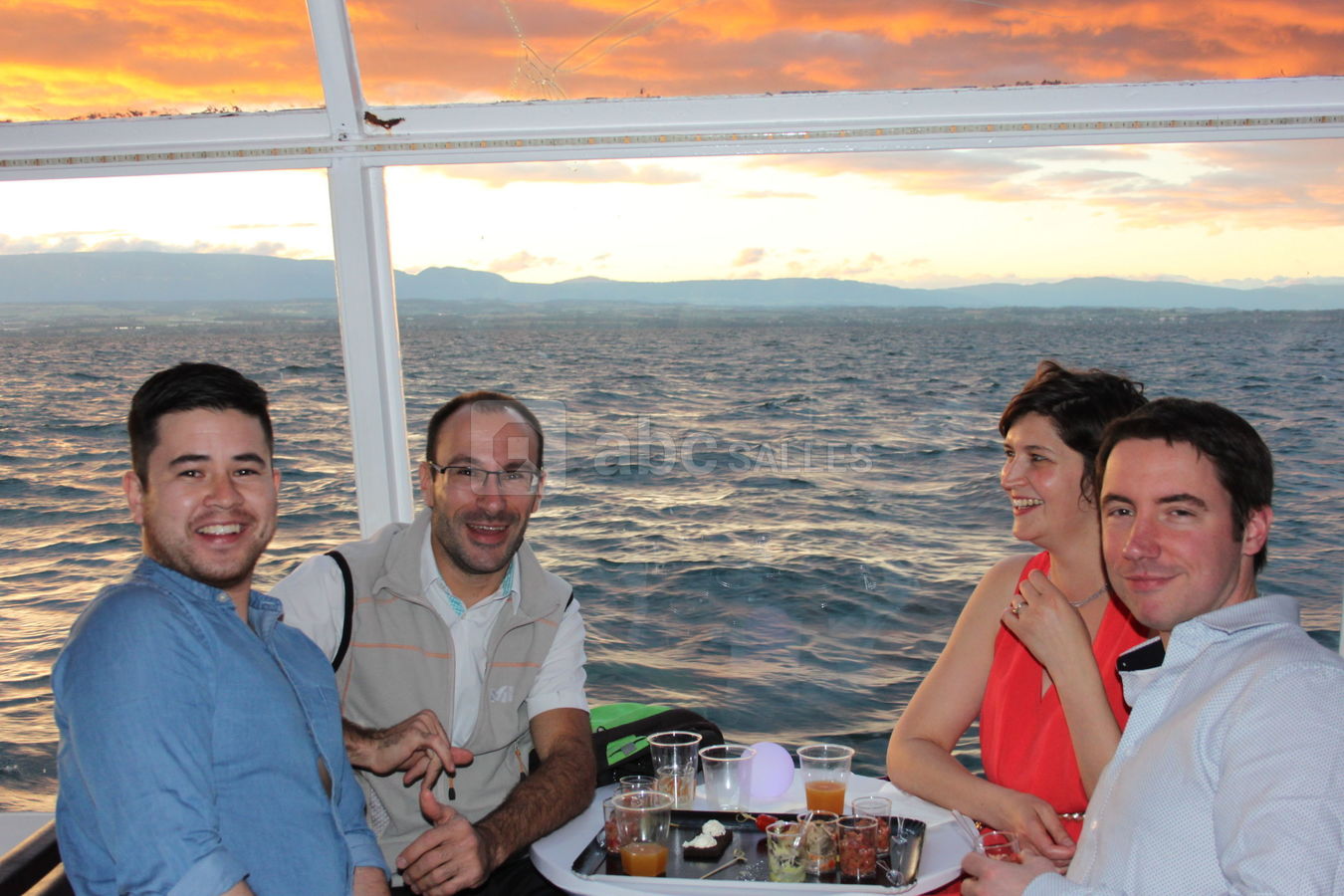 Dégustation de produits locaux sur le Léman