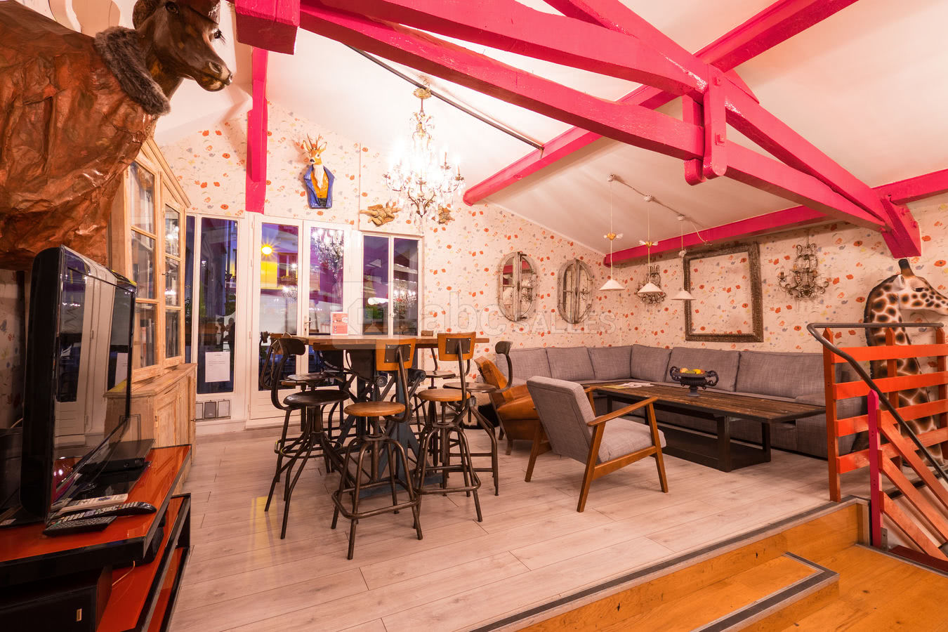 Espace détente - Mezzanine (grande salle modulable)