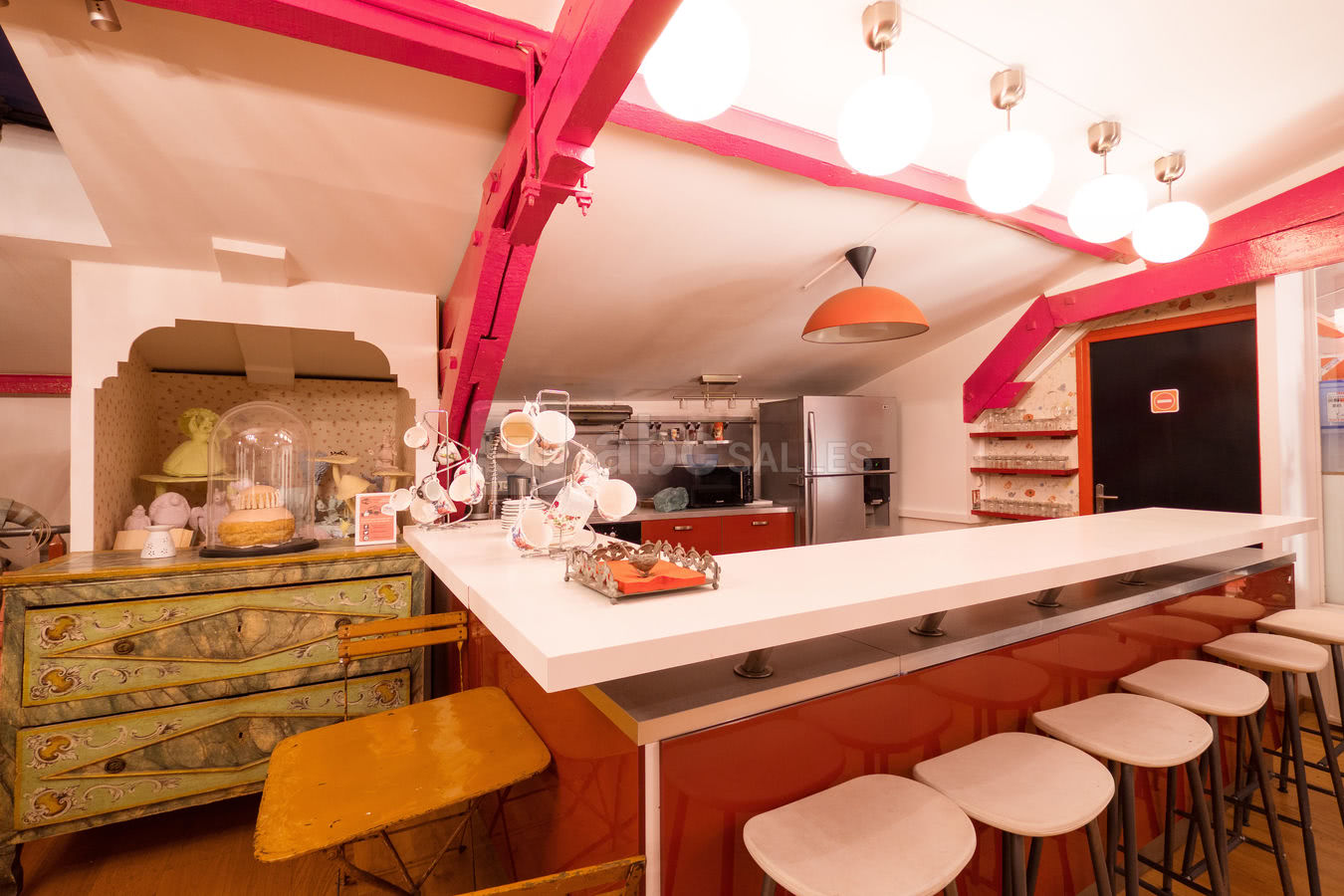 Cuisine américaine - Mezzanine (grande salle modulable)
