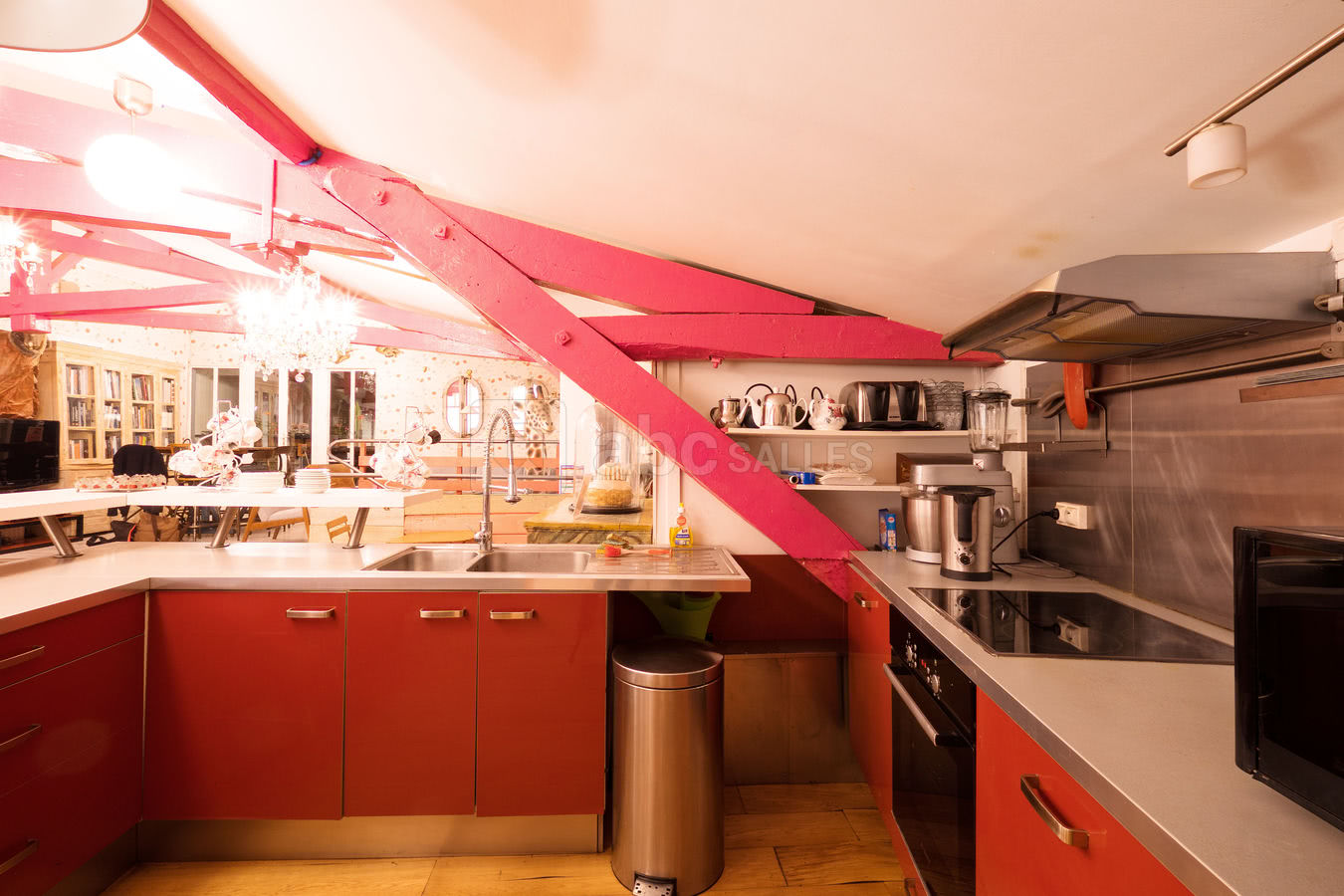 Cuisine américaine - Mezzanine (grande salle modulable)