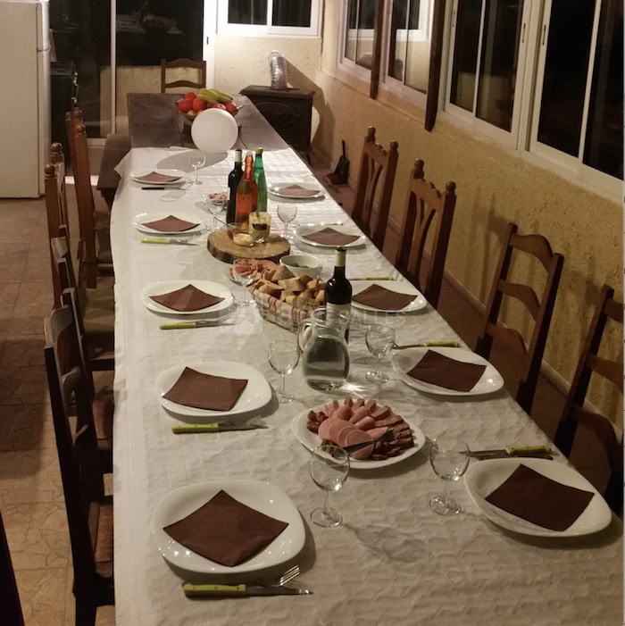 Table reception interieur 30 personnes