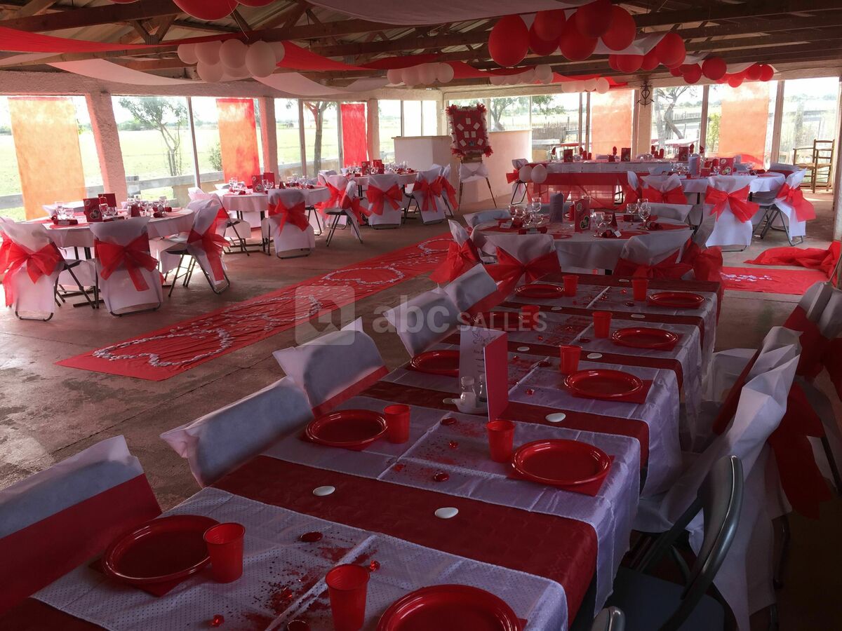 Mariage Rouge et Blanc