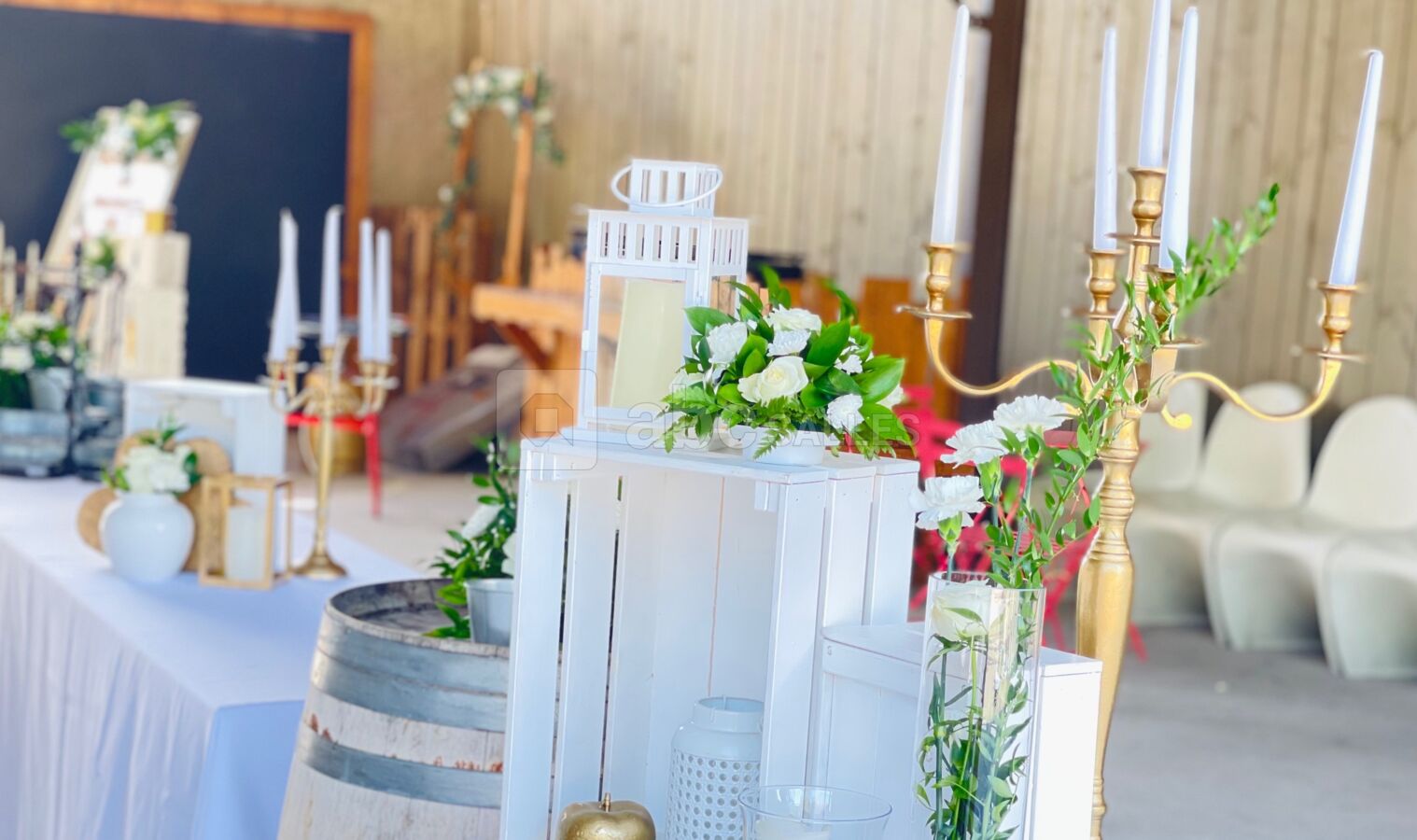 Décorations de buffets