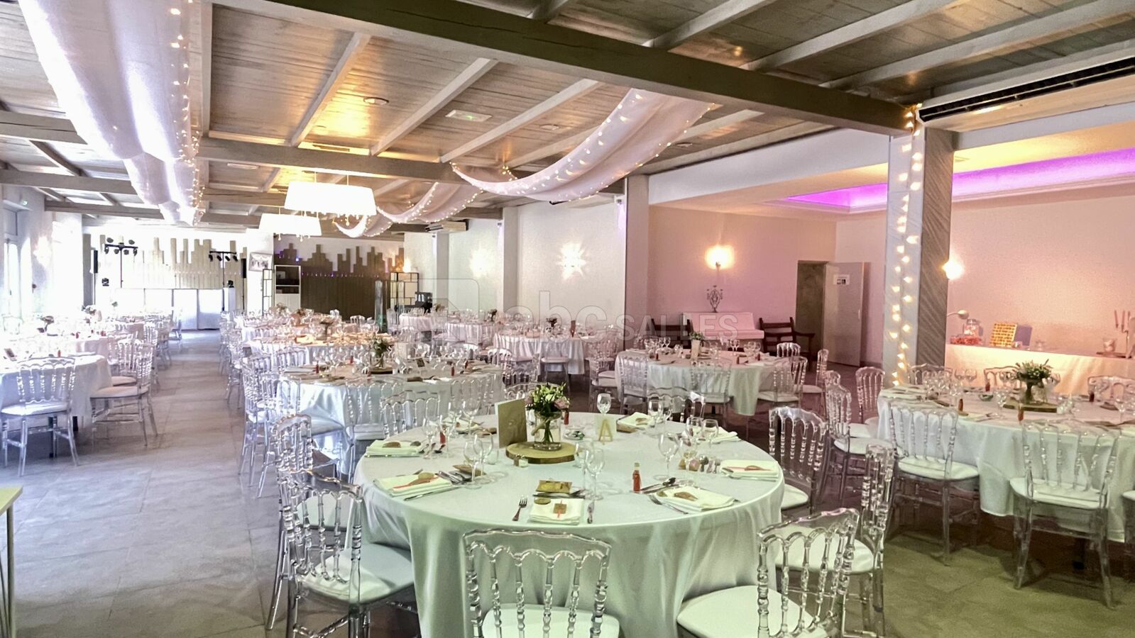 Location grande salle de mariage