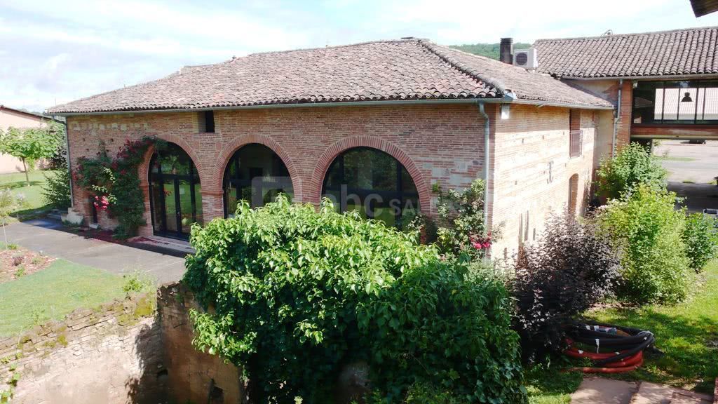 La métairie côté jardin