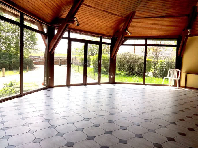 Une rotonde de 60 m²