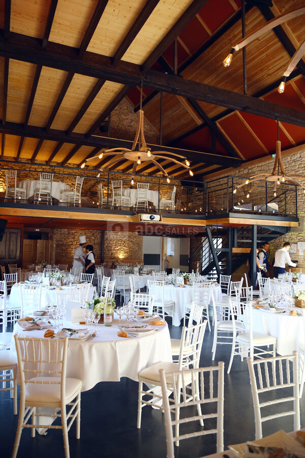 Salle de réception de la grange