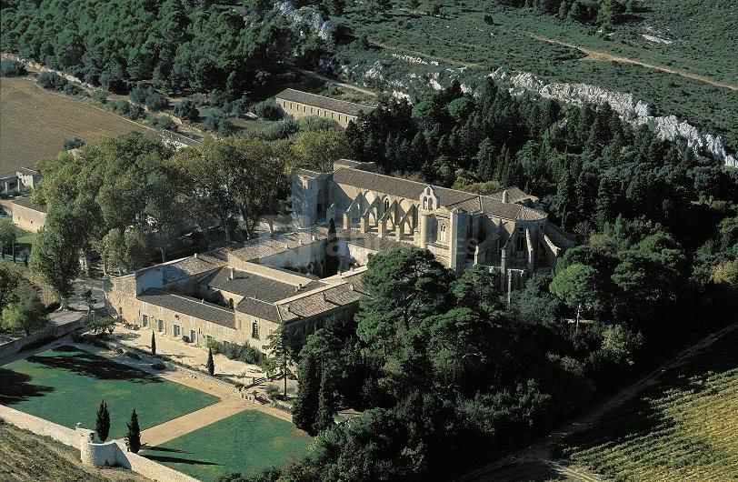 Valmagne vue de haut