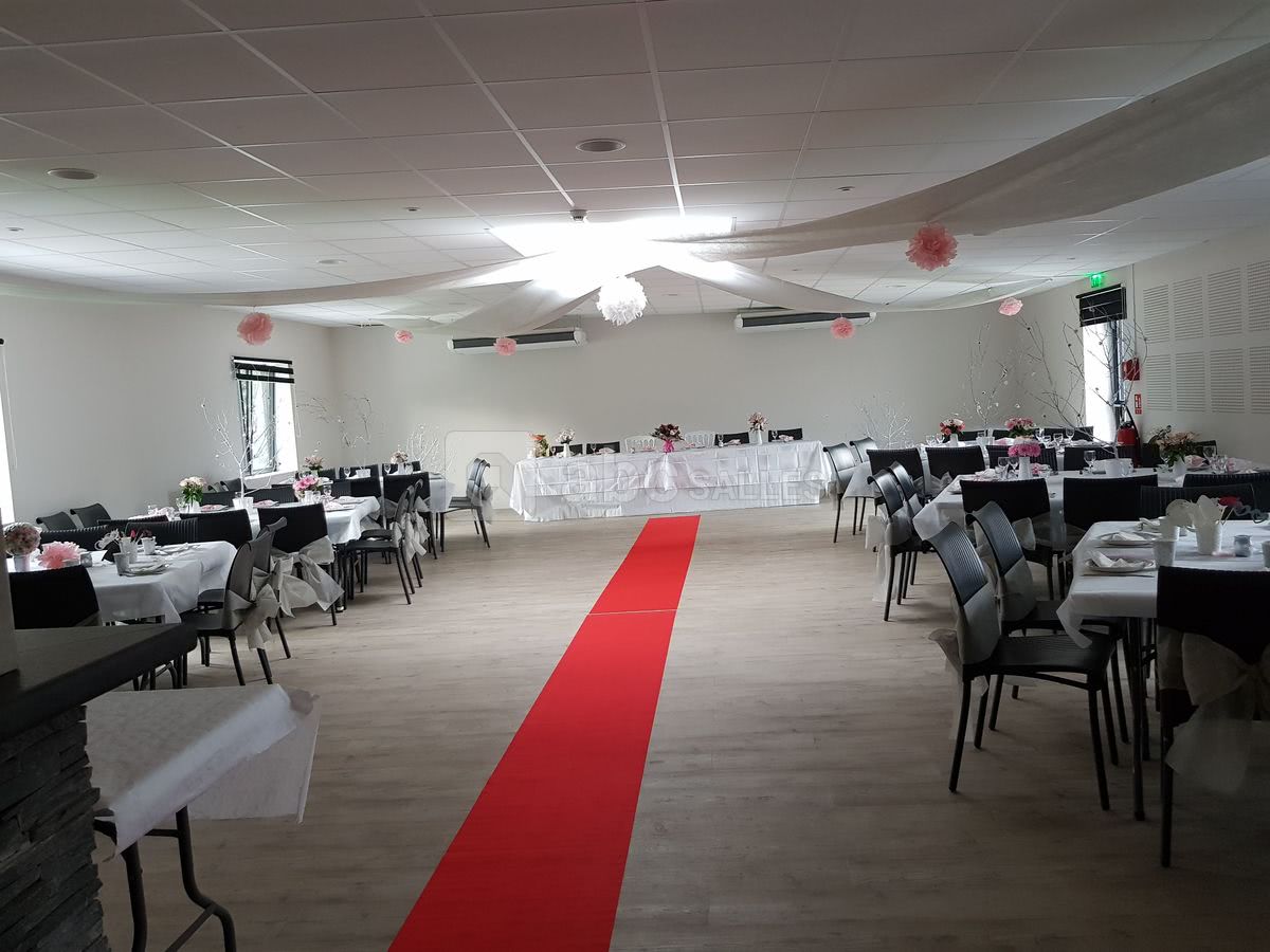 Disposition pour un mariage
