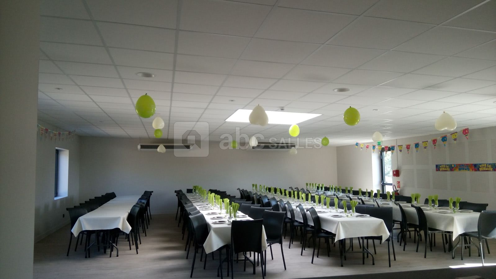 Disposition pour un anniversaire