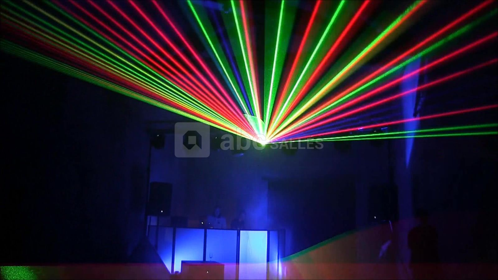 Jeux de lumières salle de bal