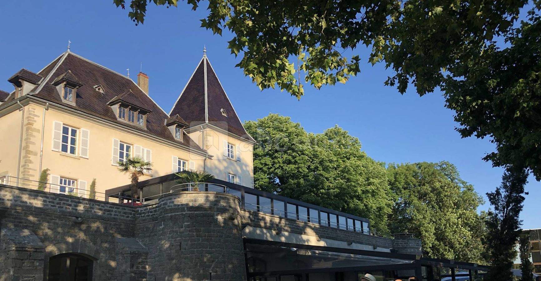 Vue Château Côte sud