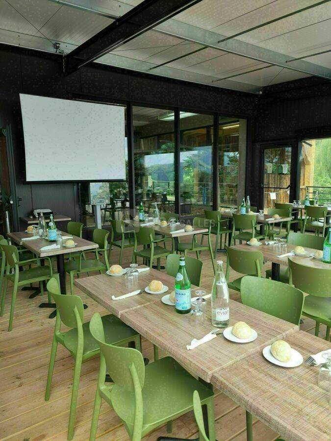 Terrasse panoramique du restaurant Le Lion Doré