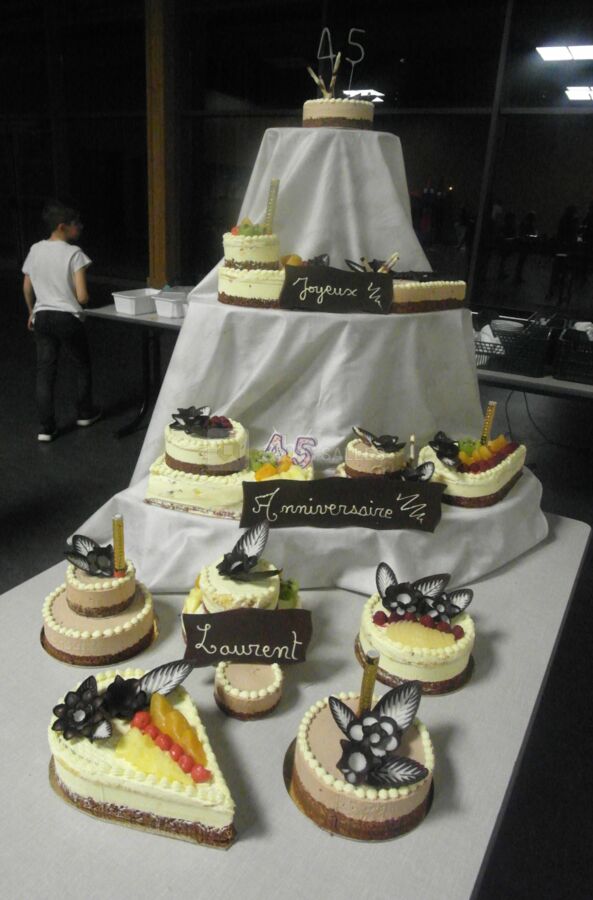 Cascade de desserts