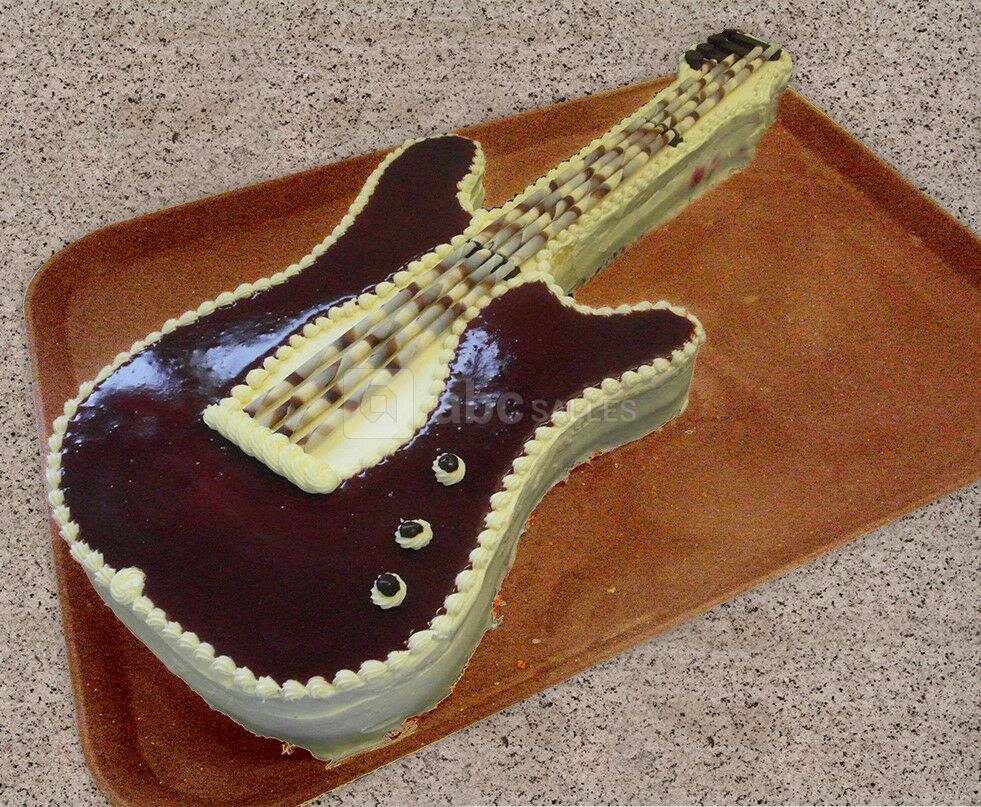 Framboisier en forme de guitare