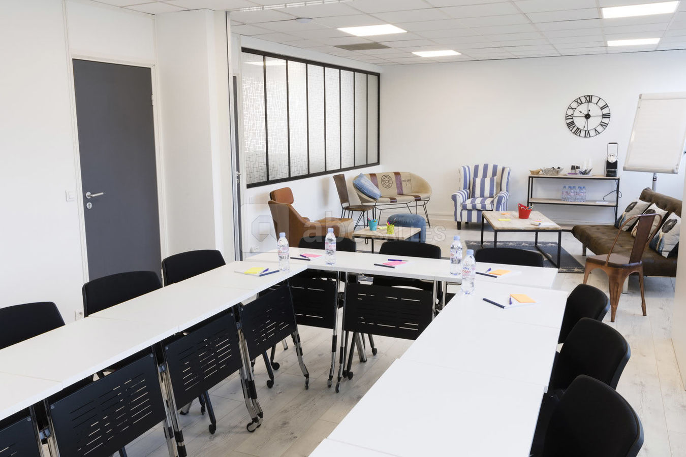 Salle 1+2 de 50m2 lumineuse ultra-modulable