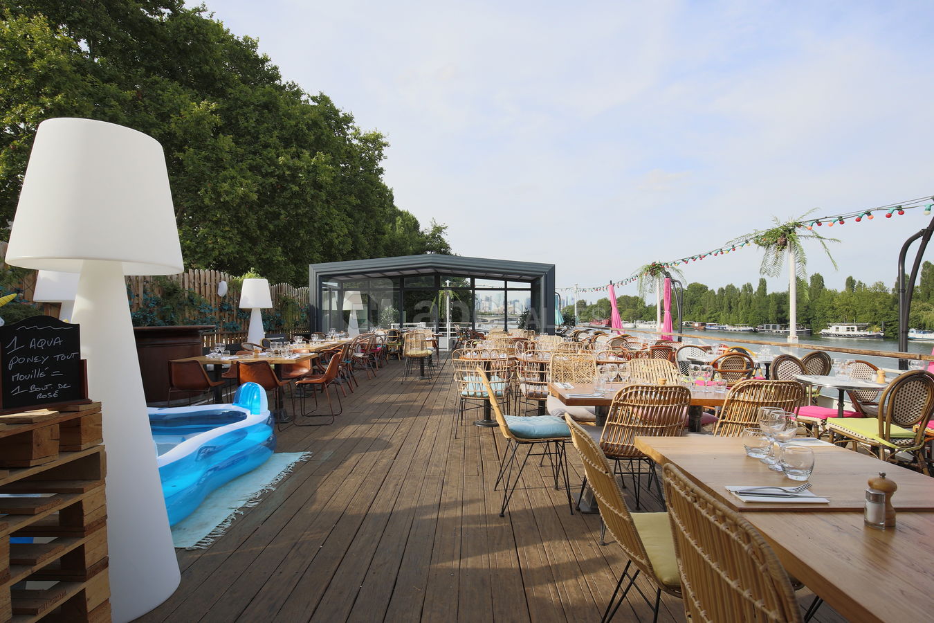 Véranda de l'Aqua Restaurant
