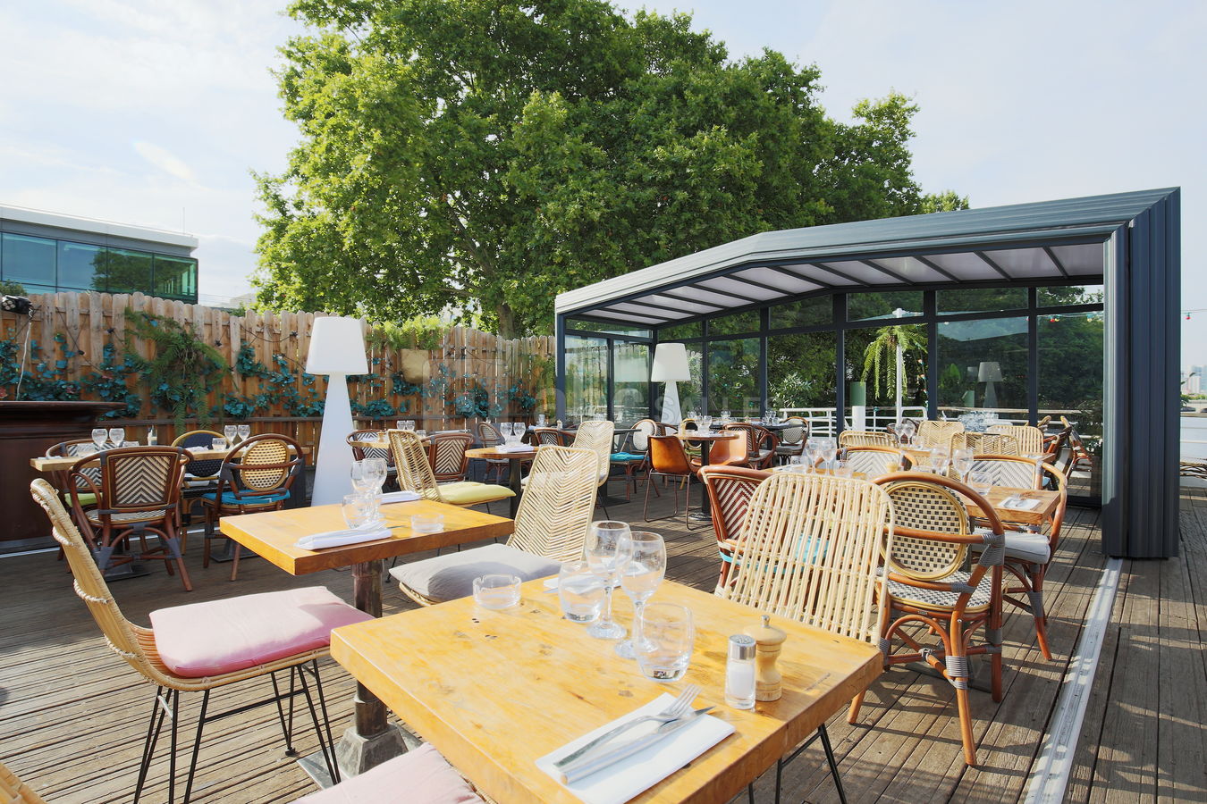 Véranda de l'Aqua Restaurant