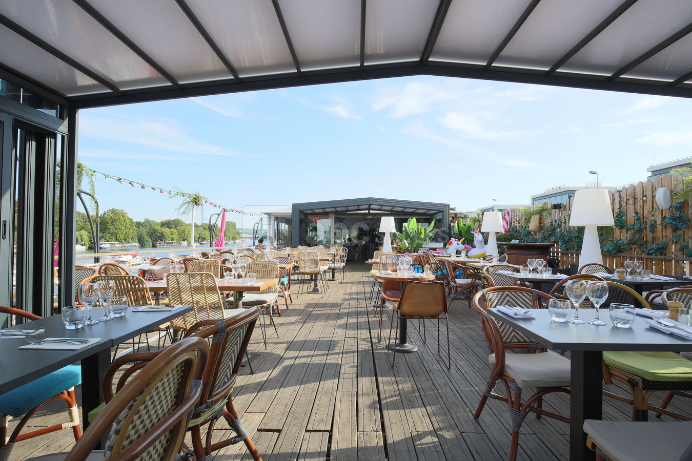 Véranda de l'Aqua Restaurant