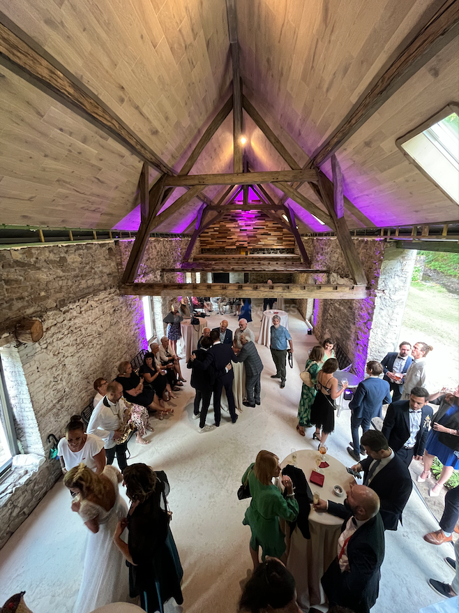 Disposition cocktail - Les Ecuries