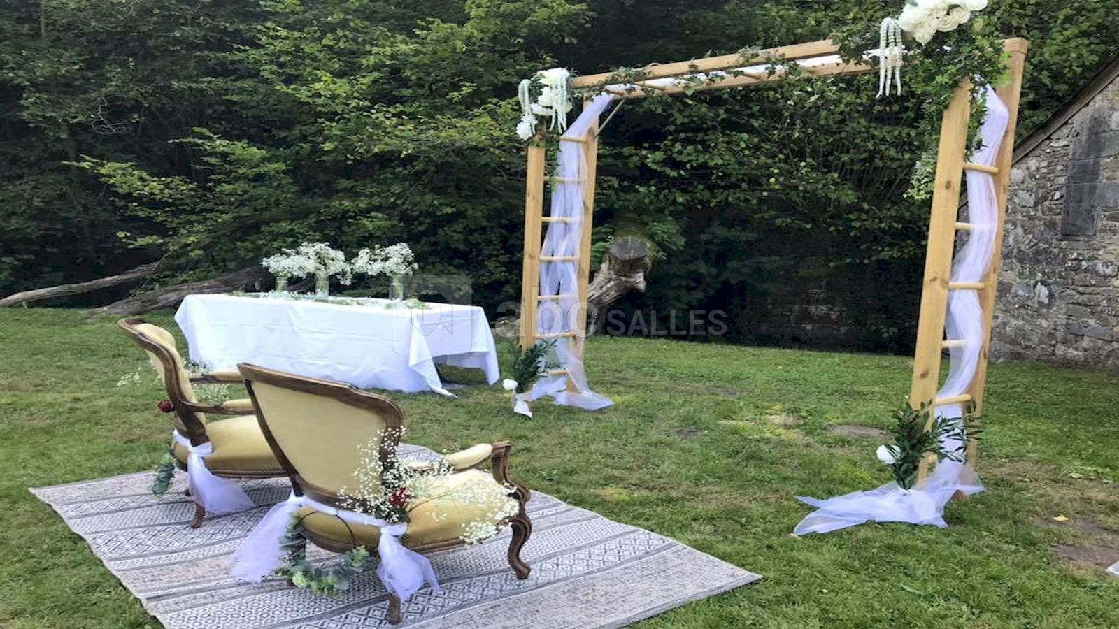 Cérémonie extérieure - jardin