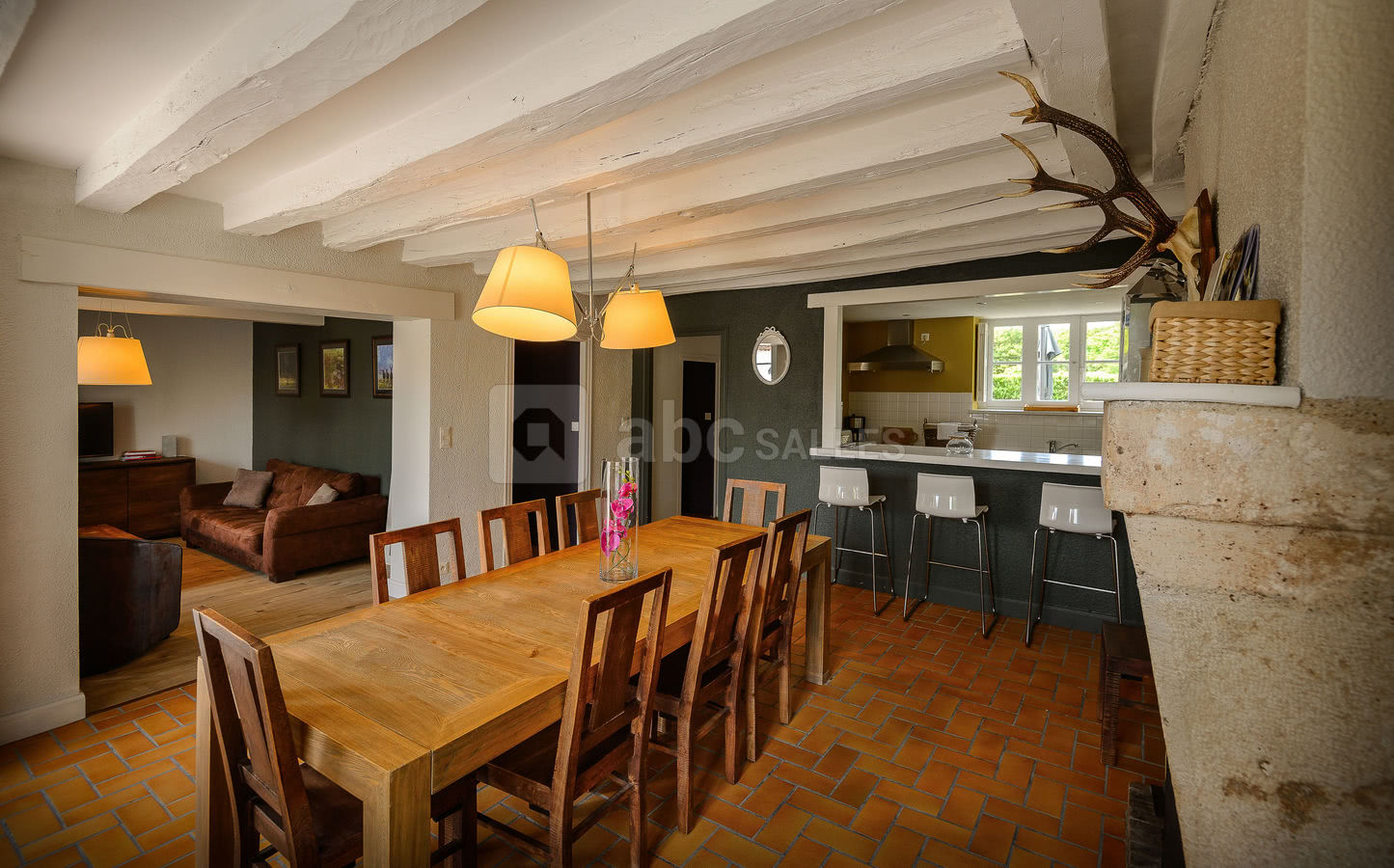 Gîte - Salle à manger