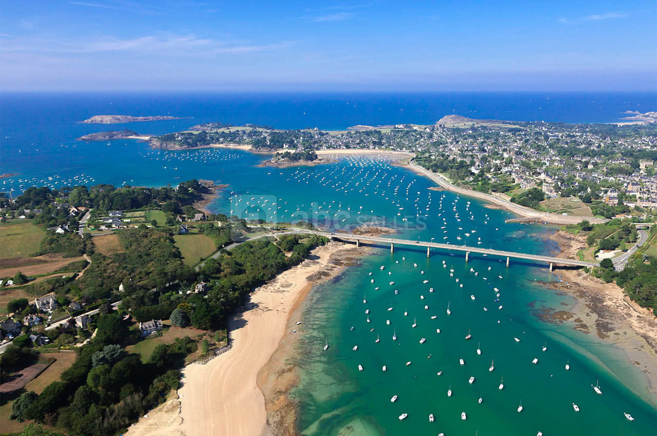 La baie de Saint Briac sur Mer