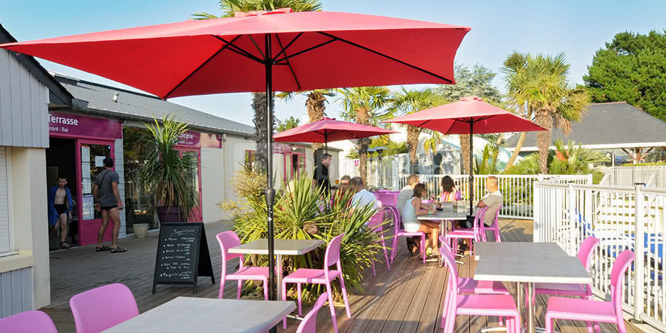La terrasse de l'Emeraude