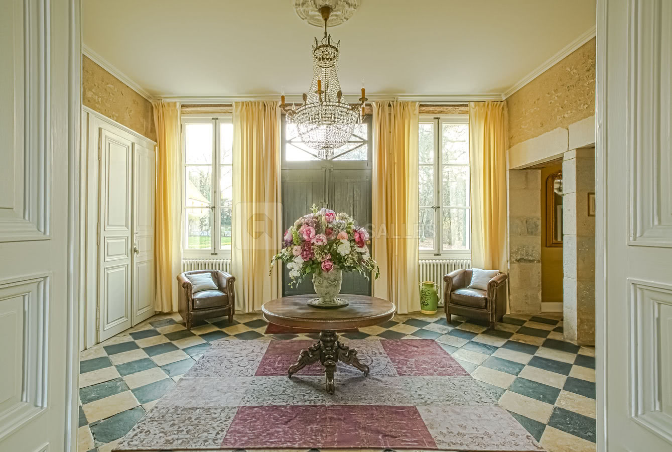 Entrée du château